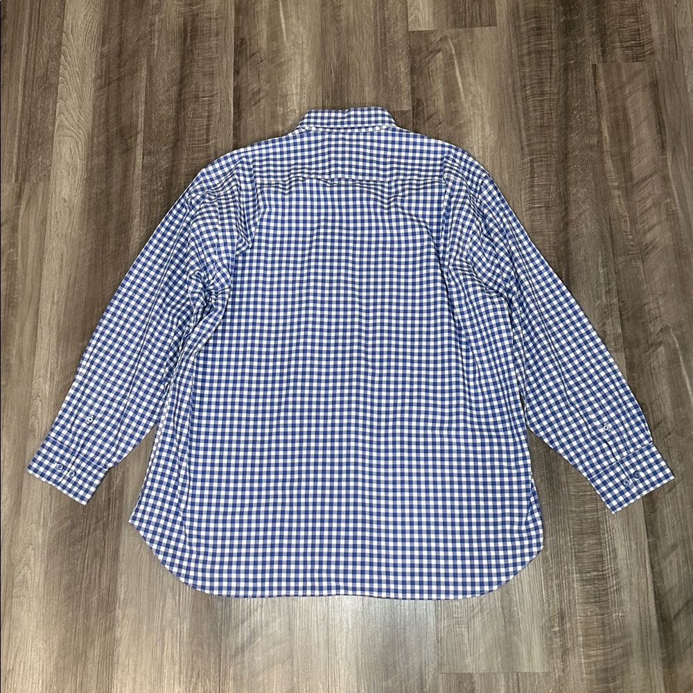 Robert Talbott Classic Gingham Checkered Cotton L… - image 3